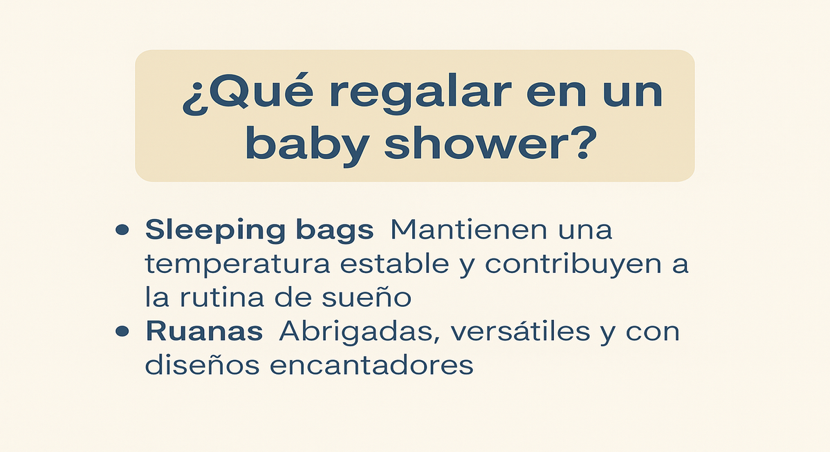 Guía definitiva: ¿Qué regalar en un baby shower? (con ideas útiles y cero fallas)
