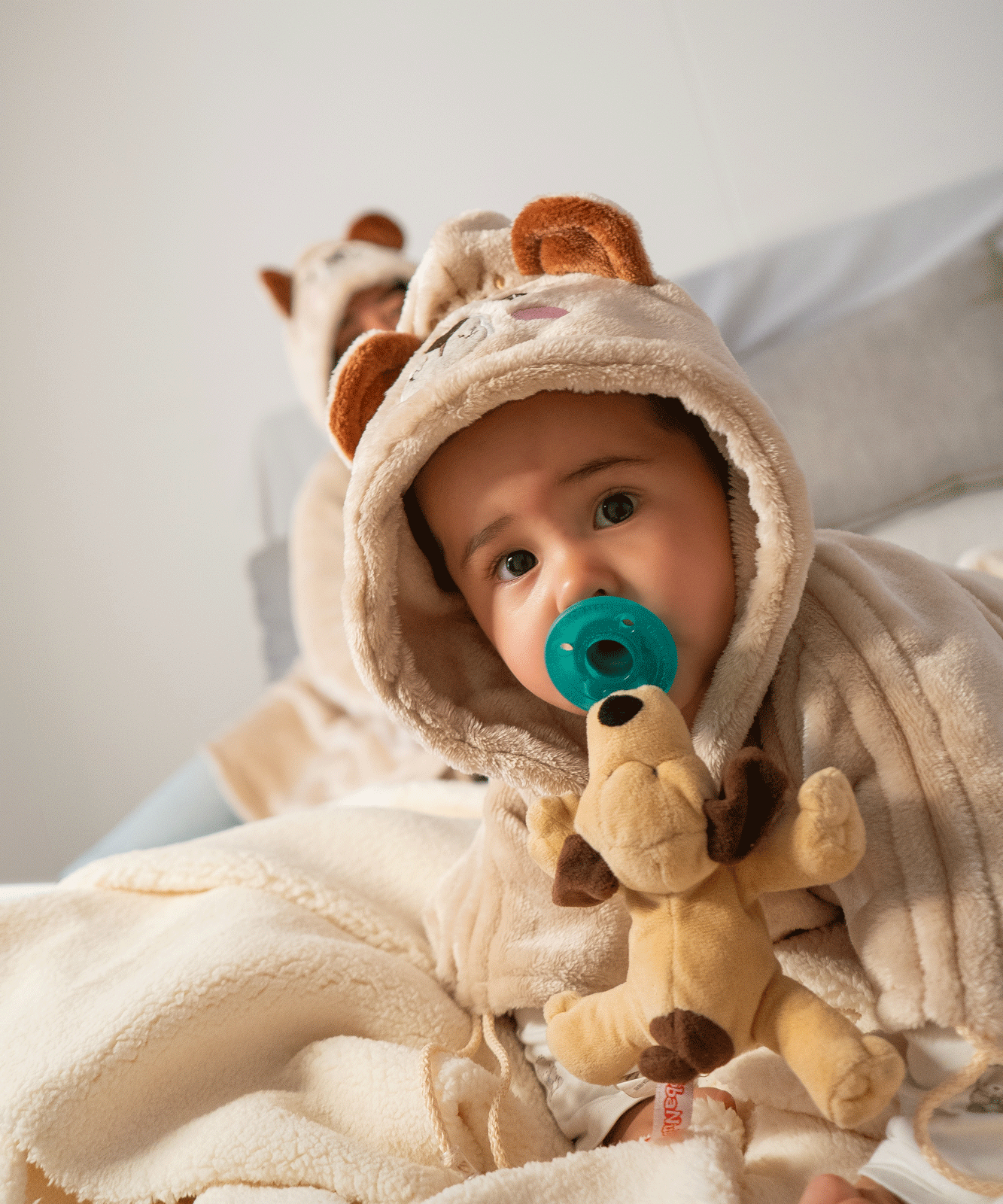 Combo Mamá e Hijo - Ruana Leona