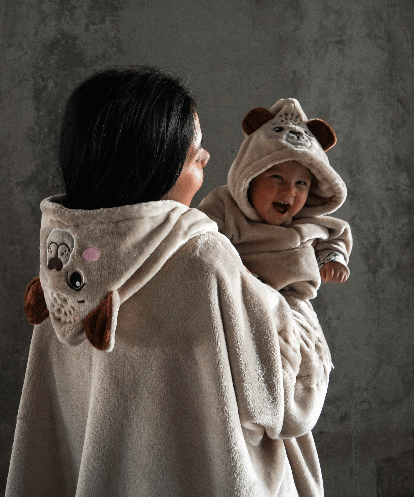 Combo Mamá e Hijo - Ruana Leona