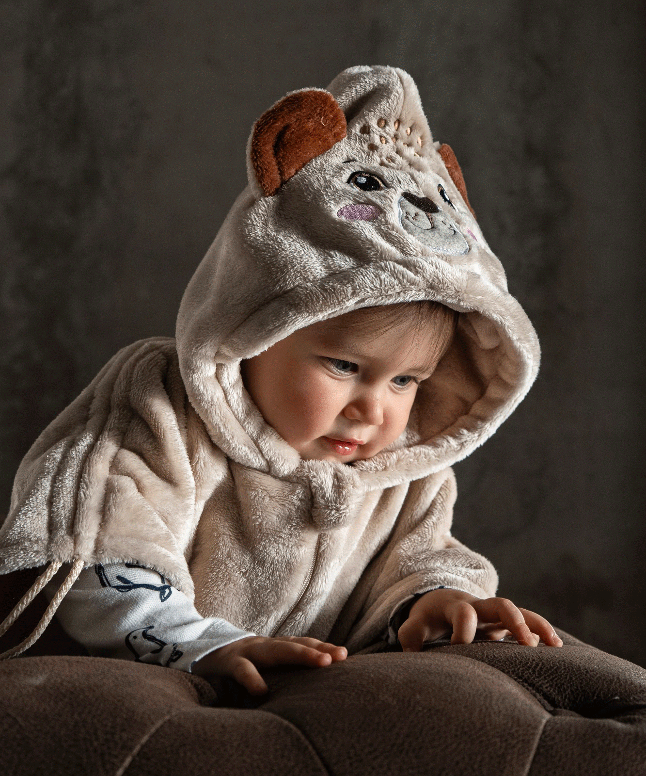 Combo Adulto y Niño - Ruana Leona