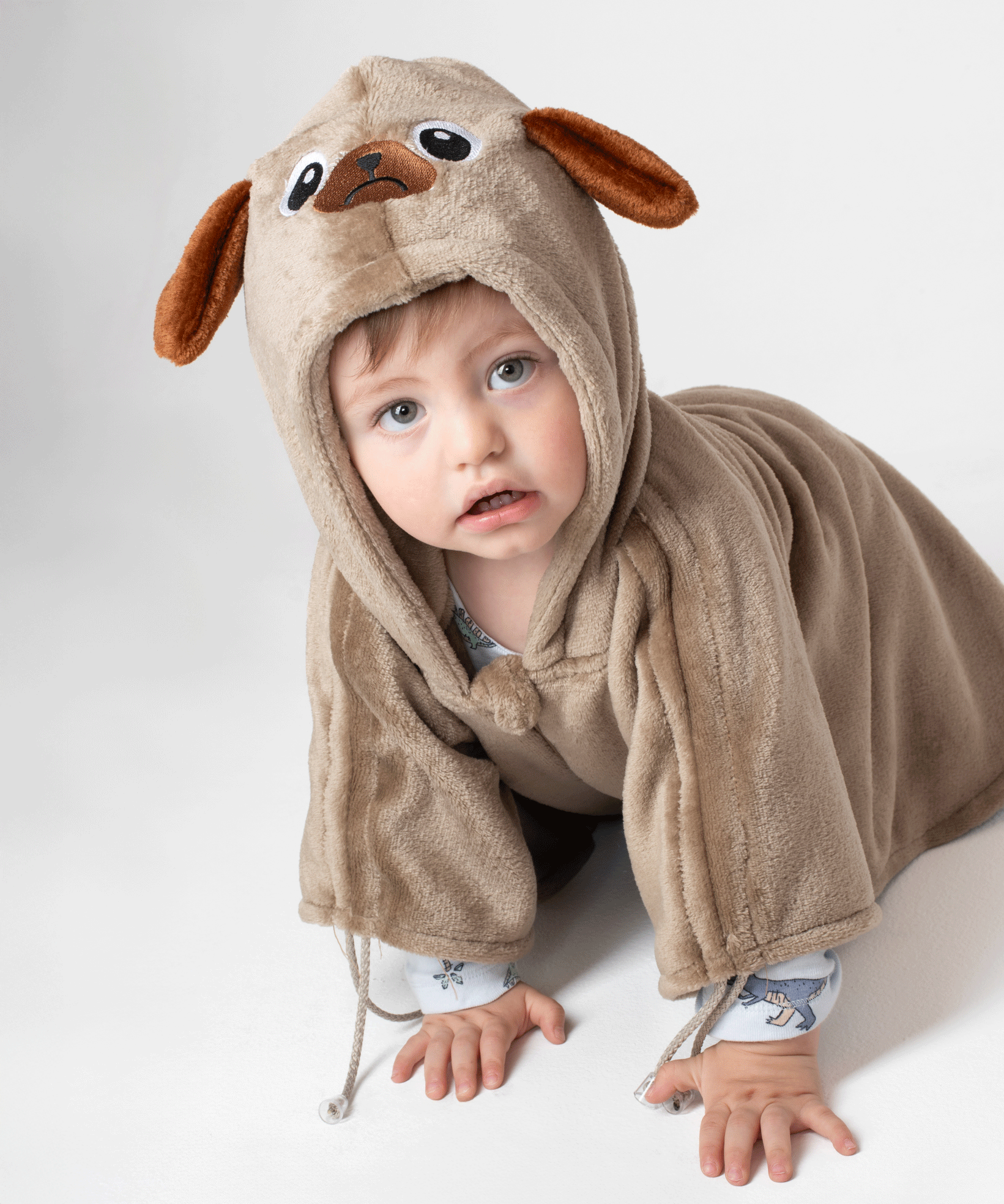 Ruana de Perrito Pug Dosmicos