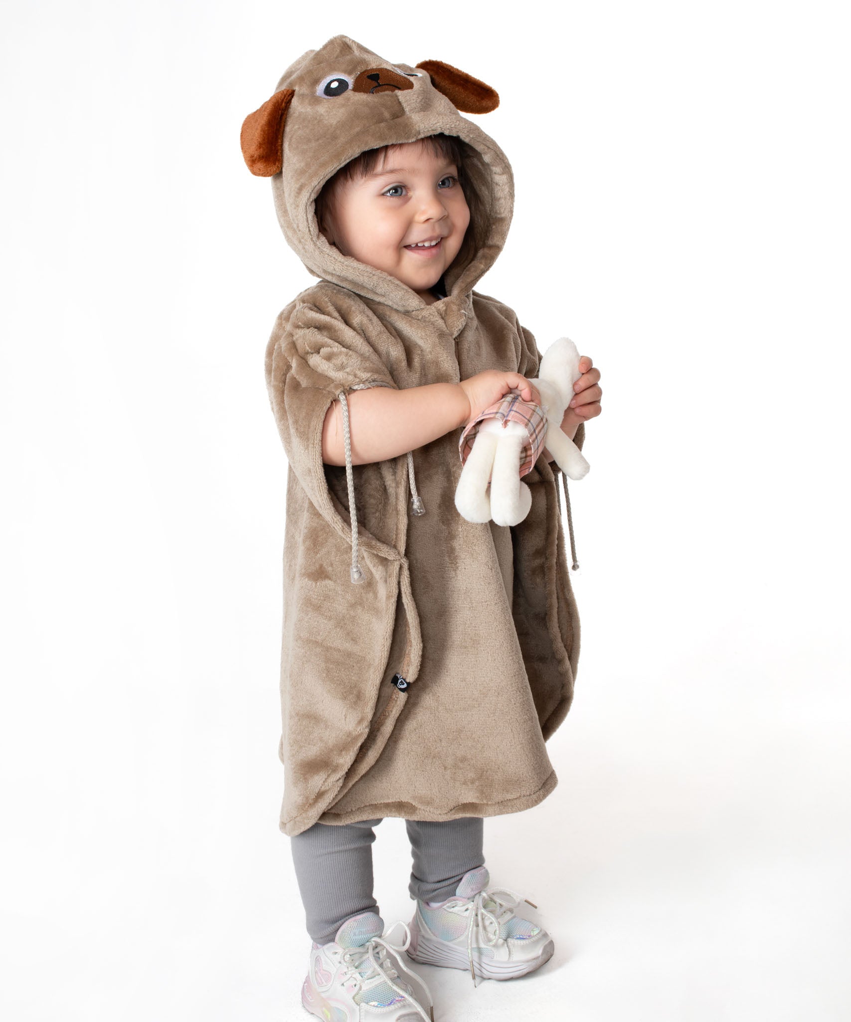 Ruana de Perrito Pug Dosmicos