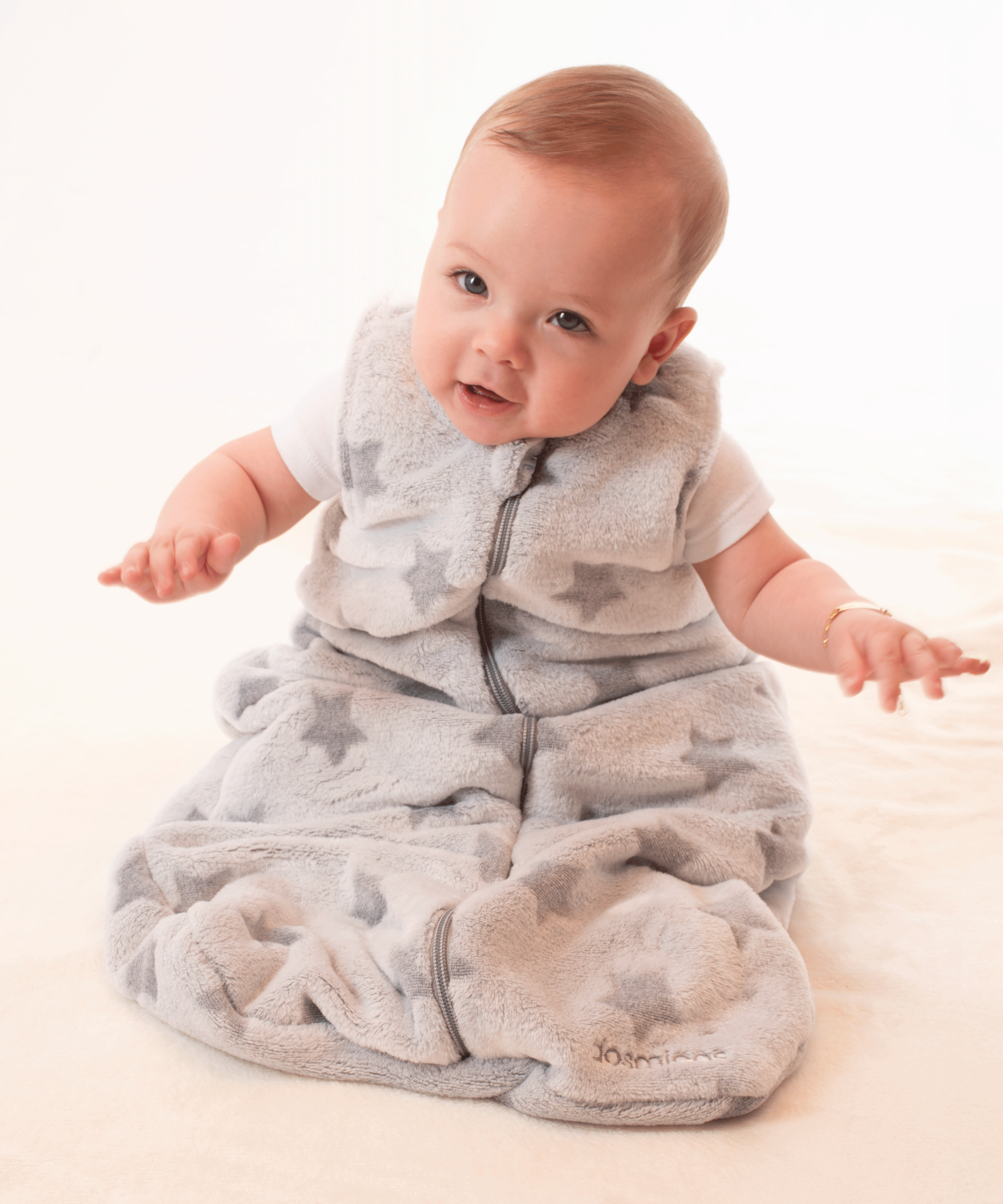 Sleeping para Bebé Estrellas Gris TOG 2.5