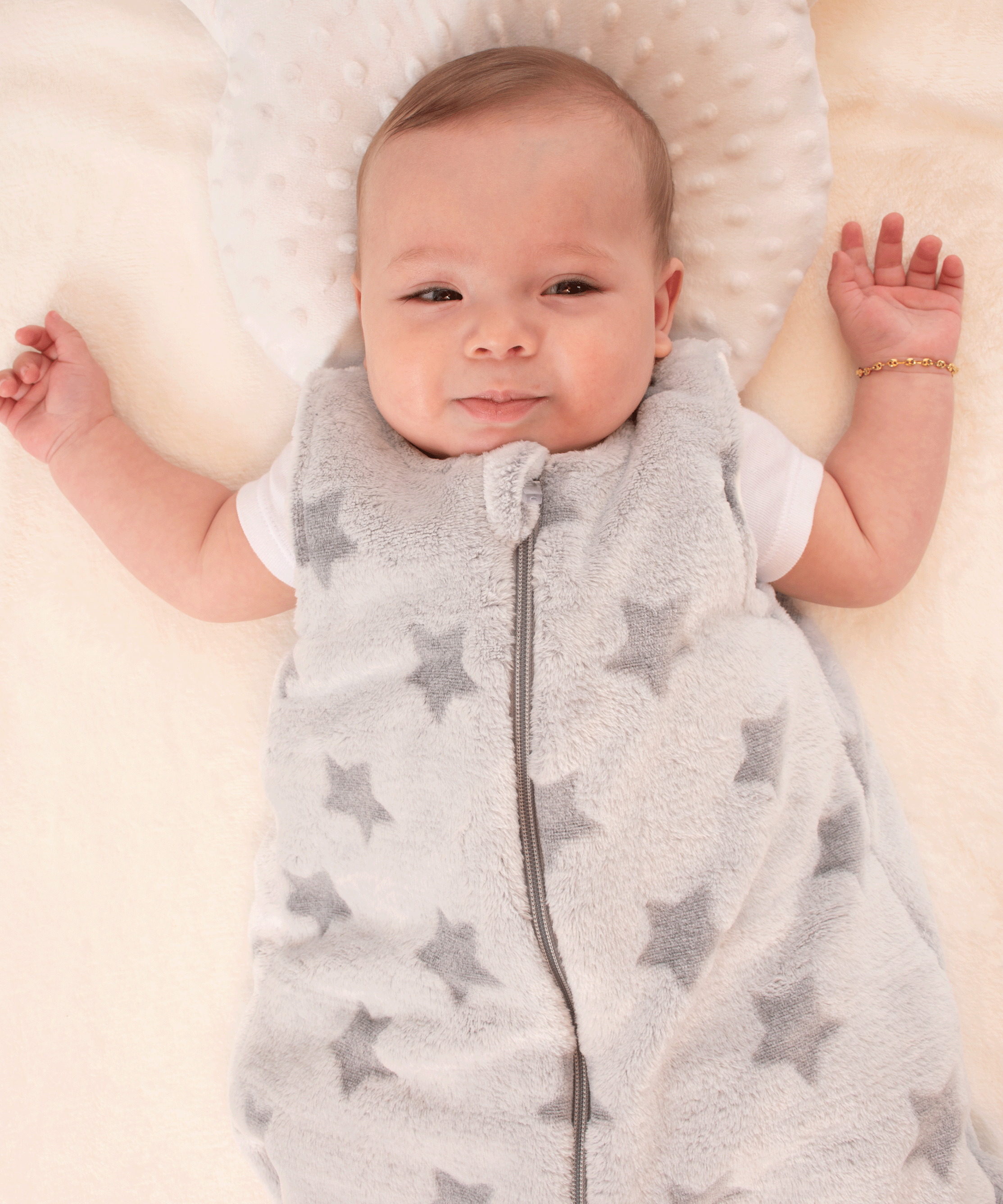 Sleeping para Bebé Estrellas Gris TOG 2.5