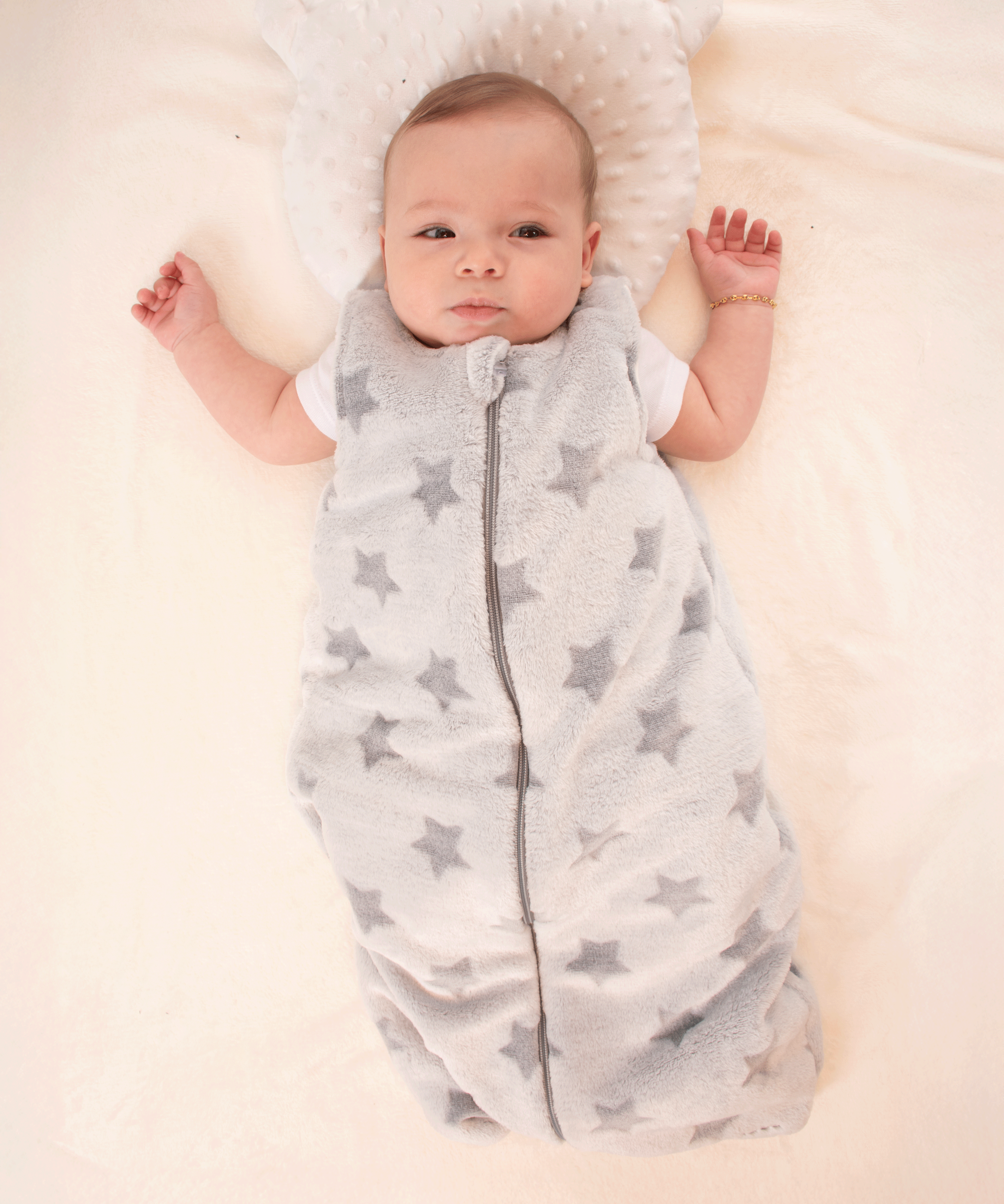 Sleeping para Bebé Estrellas Gris TOG 2.5