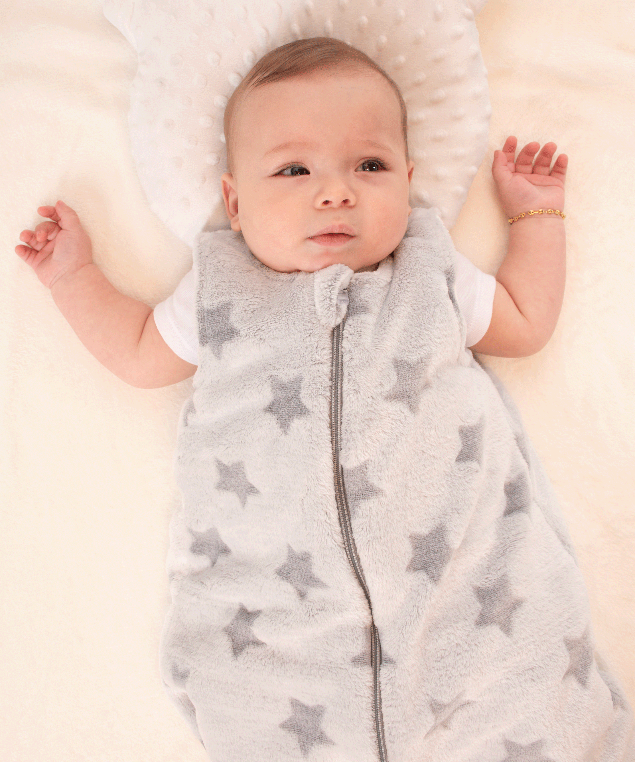 Sleeping para Bebé Estrellas Gris TOG 2.5