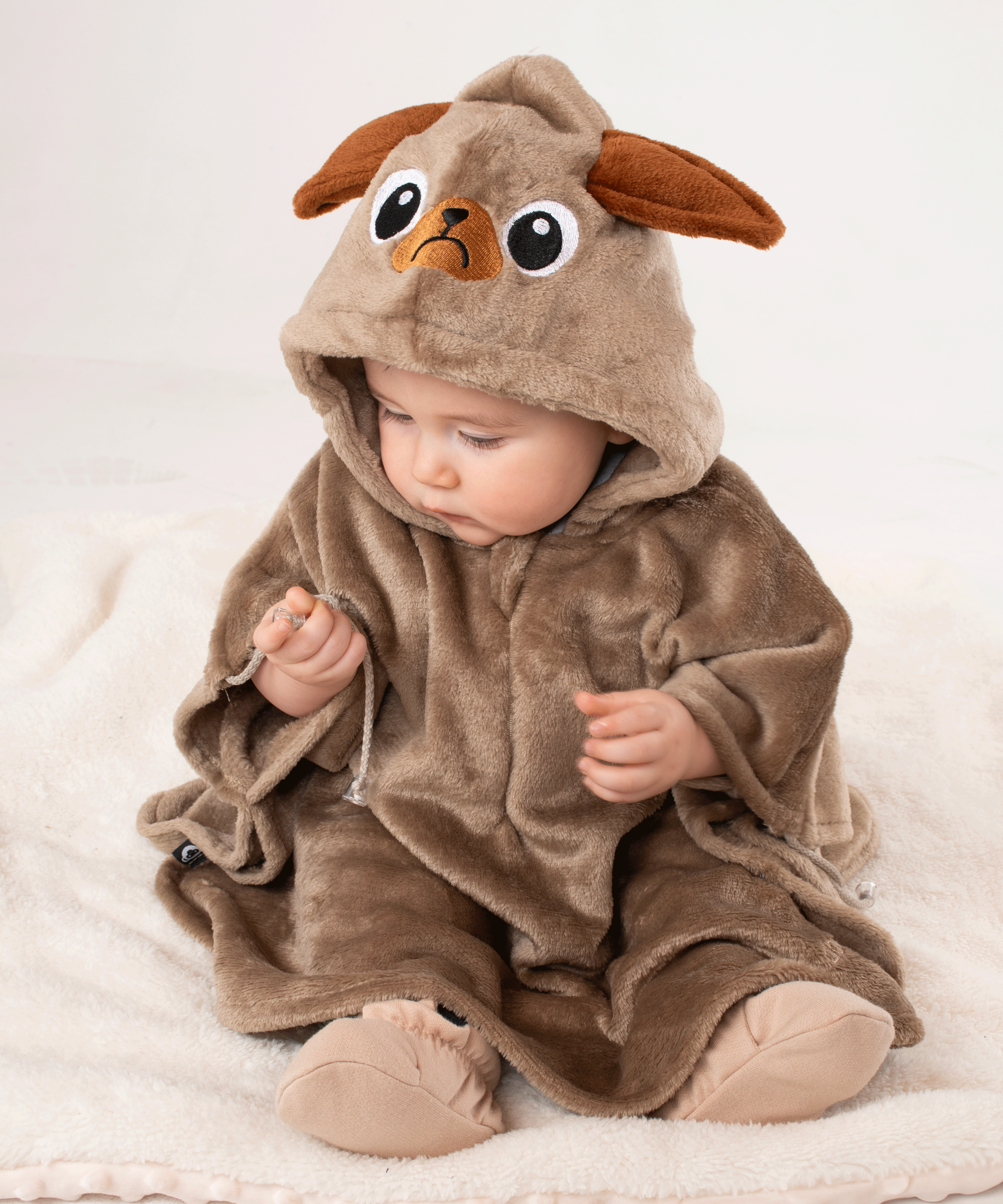 Ruana de Perrito Pug Dosmicos