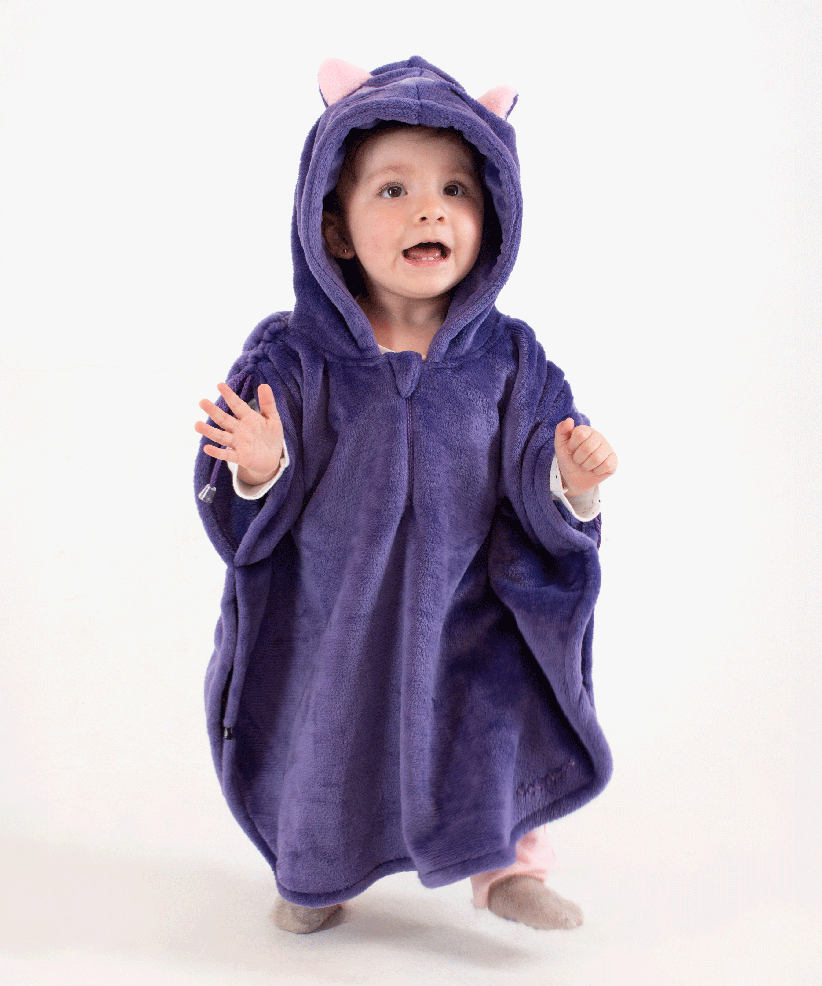 Ruana de Super Gatica Purple