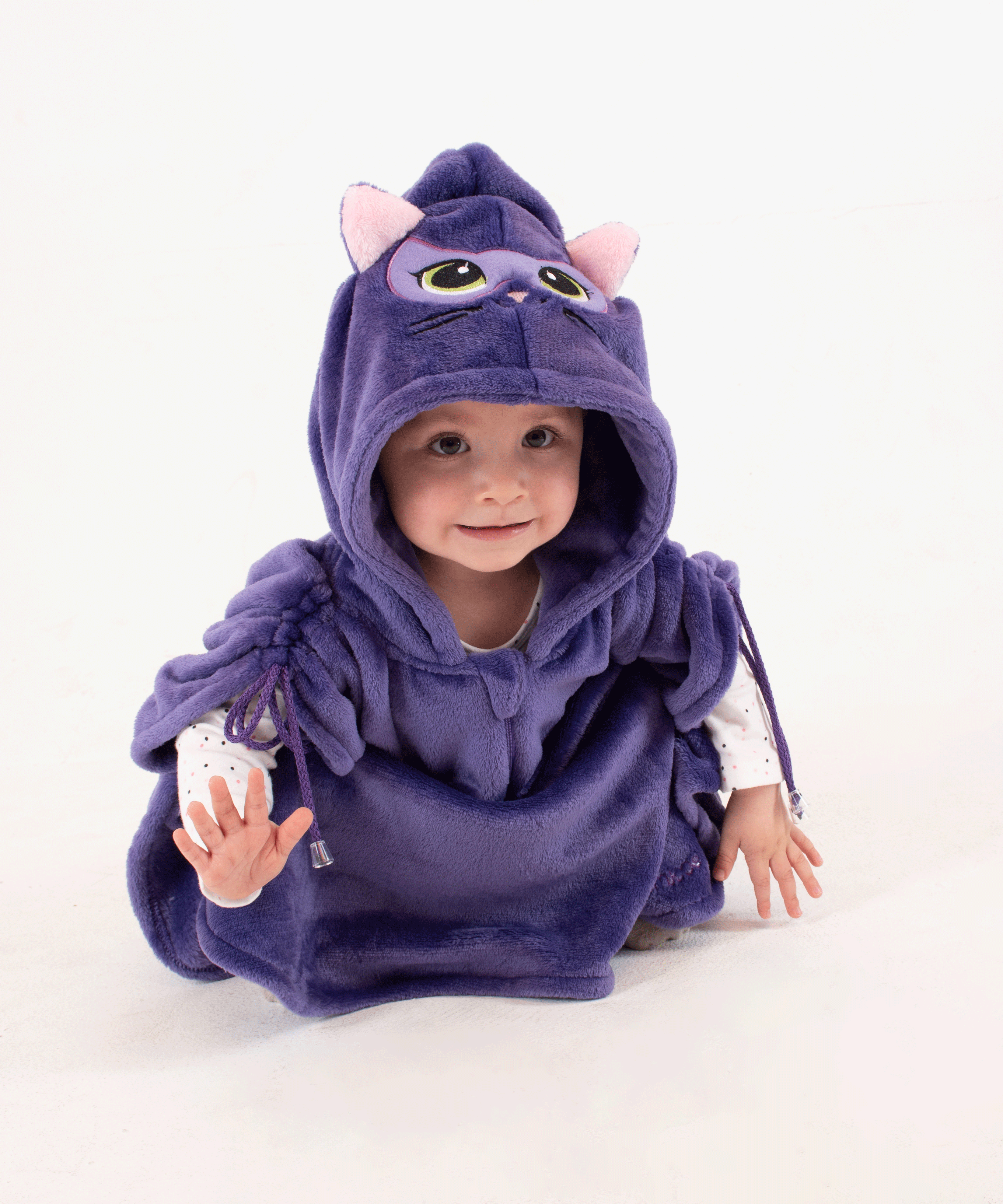 Ruana de Super Gatica Purple