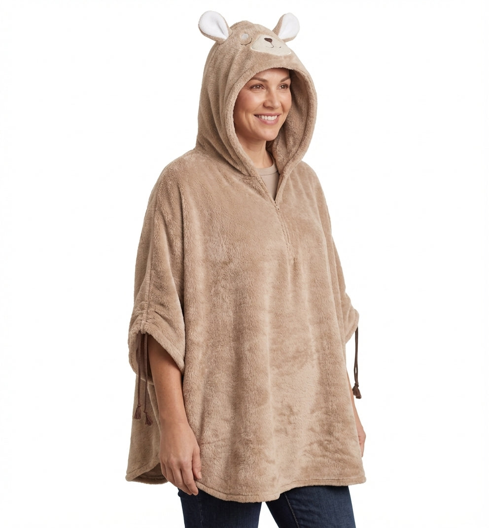 Ruana de Osito Adulto