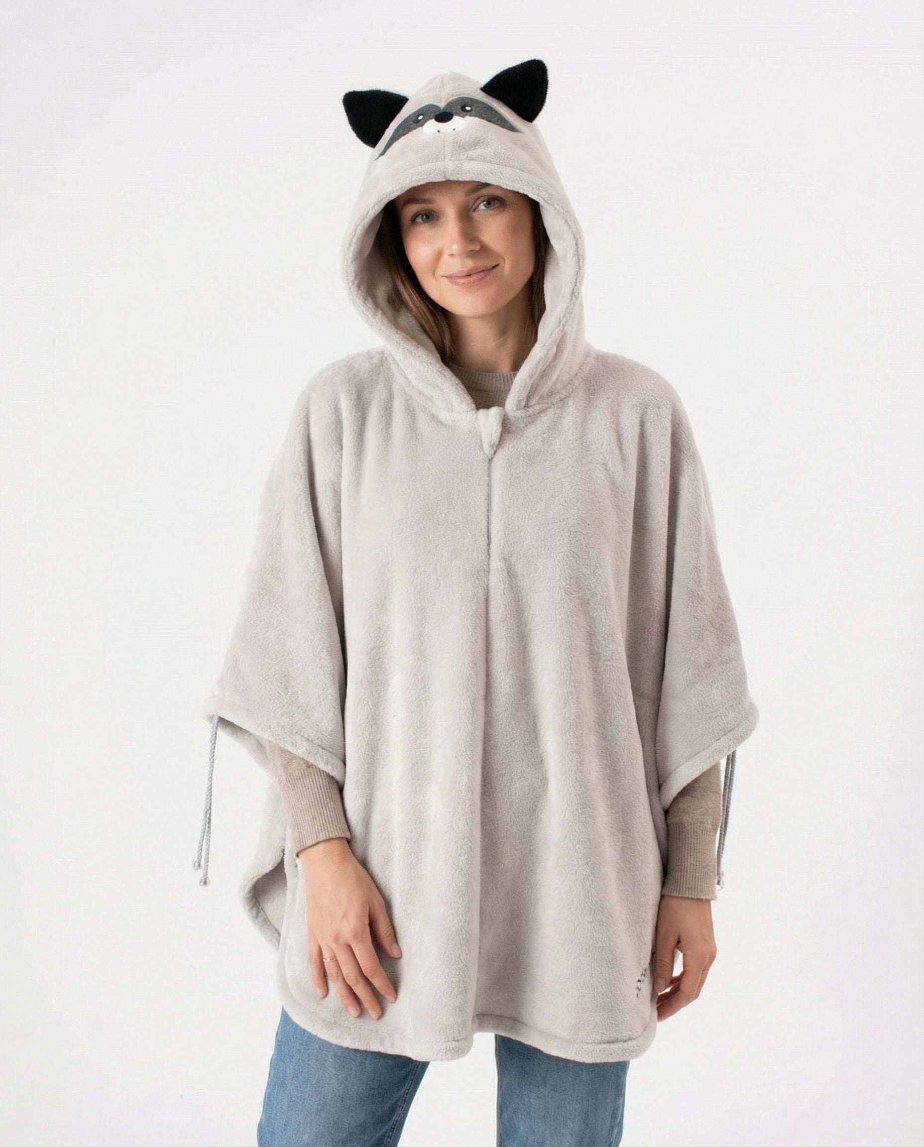 Ruana de Mapache Adulto