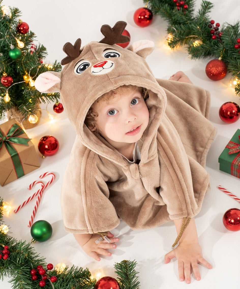 Ruana Reno Rudolph - Navidad