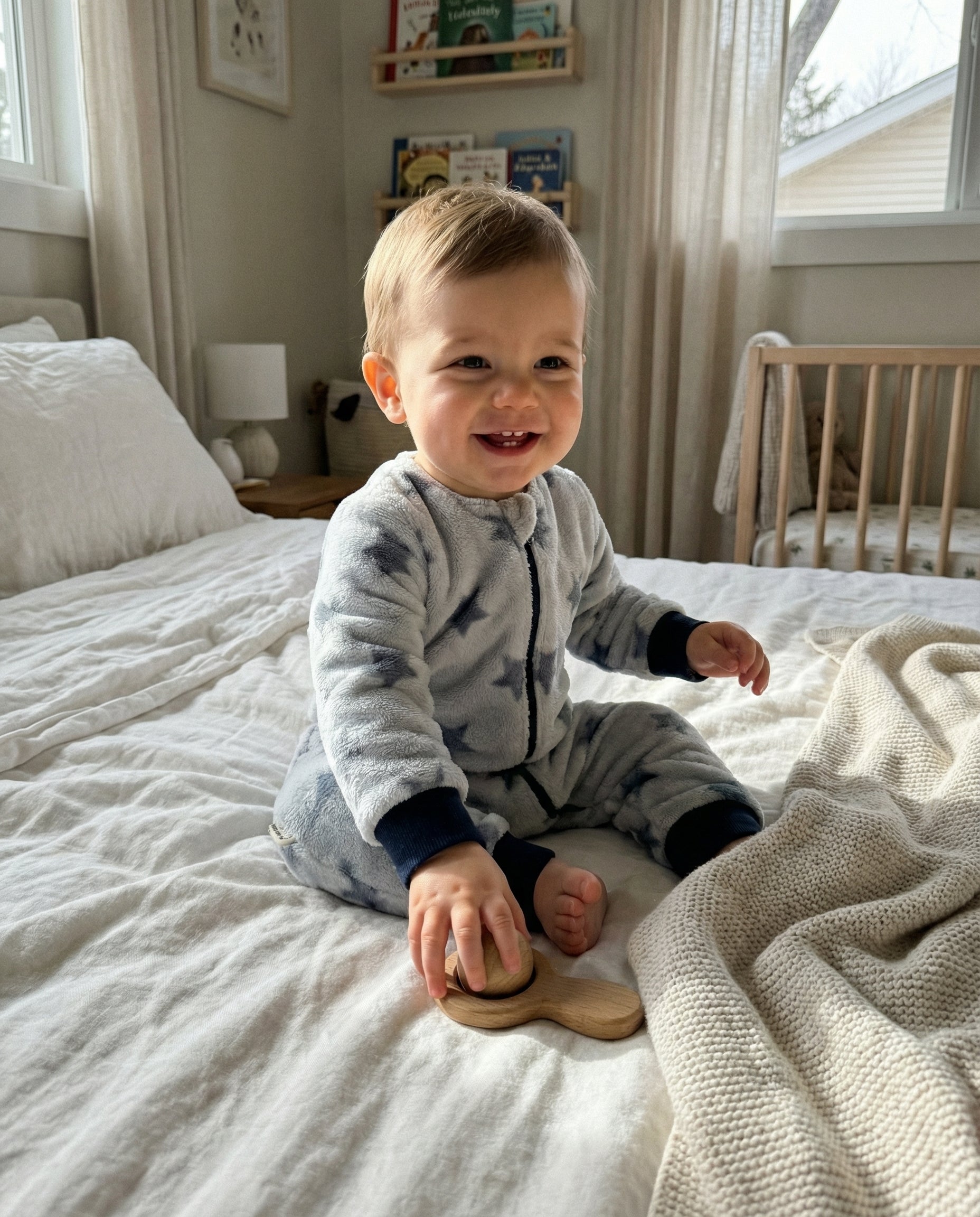 Sleeping Walker Estrellas Azul con Mangas TOG 2.5