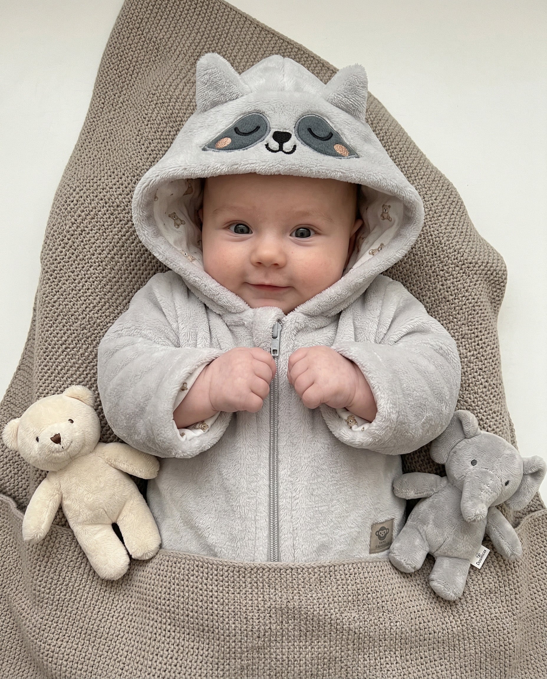 Chaqueta Bebé Mapache