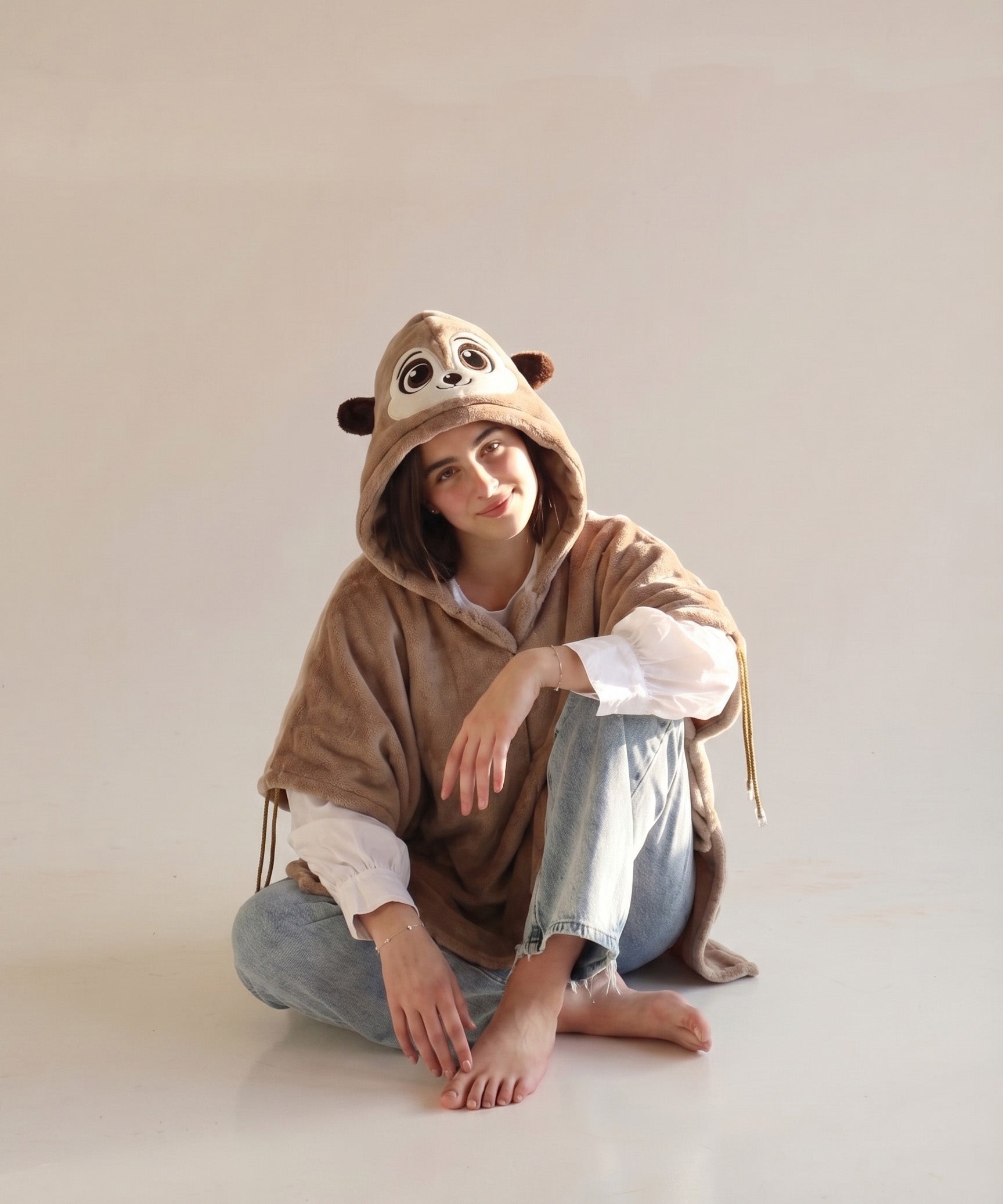 Ruana de Suricata Adulto