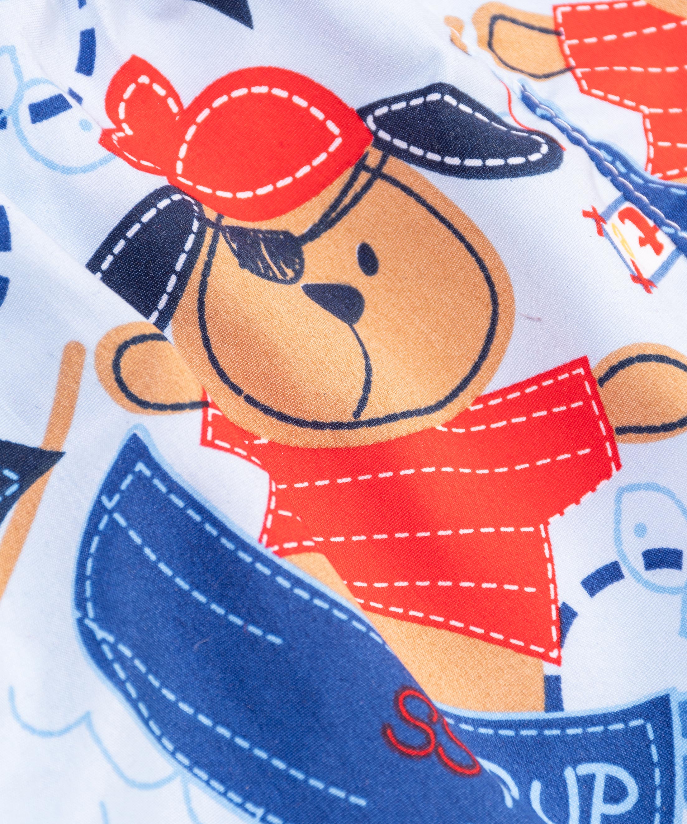 Pantaloneta Playera Perritos para Niños