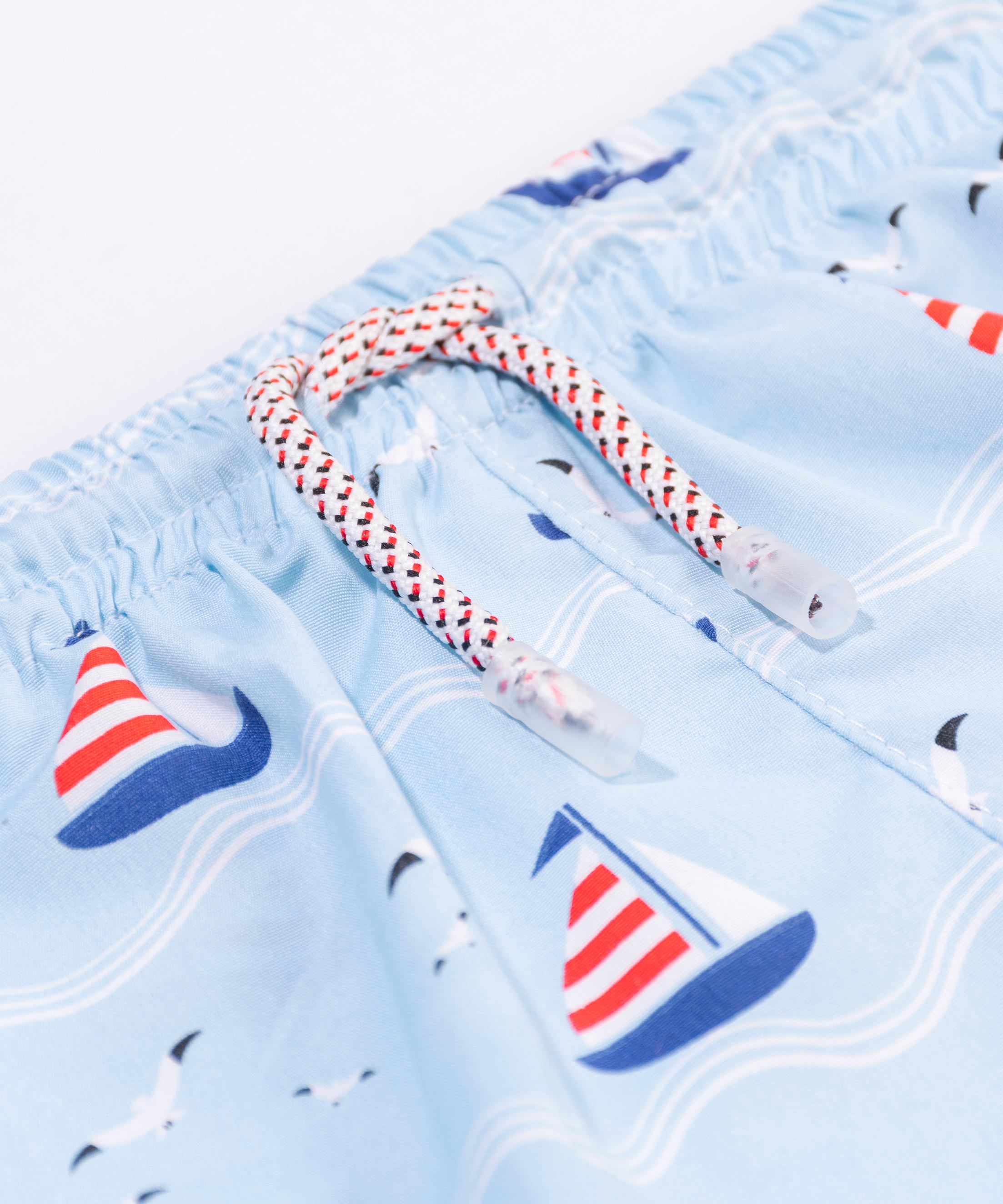 Pantaloneta Playera Barquitos para Niños