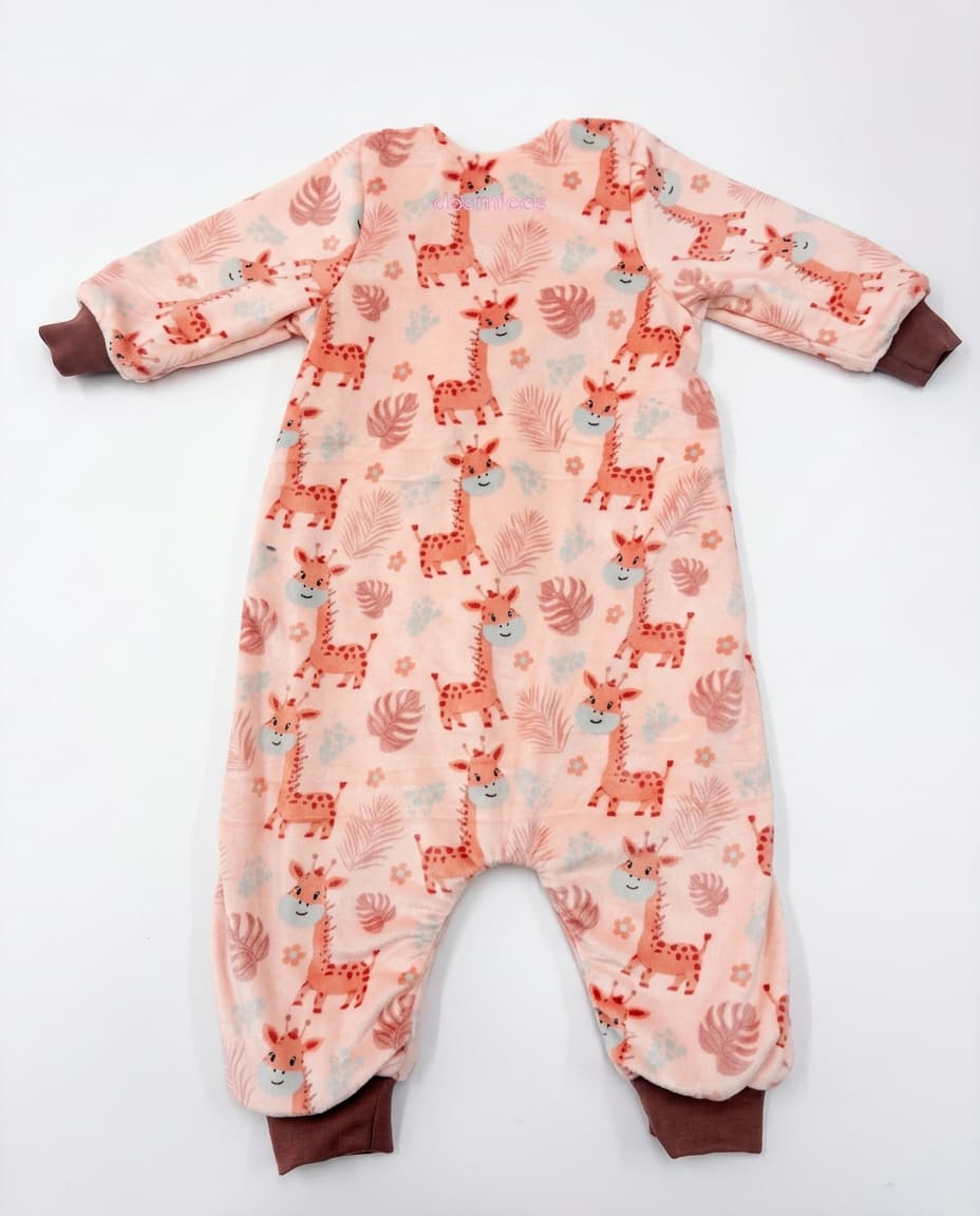 Sleeping Walker con mangas Jirafas rosé TOG 2.0