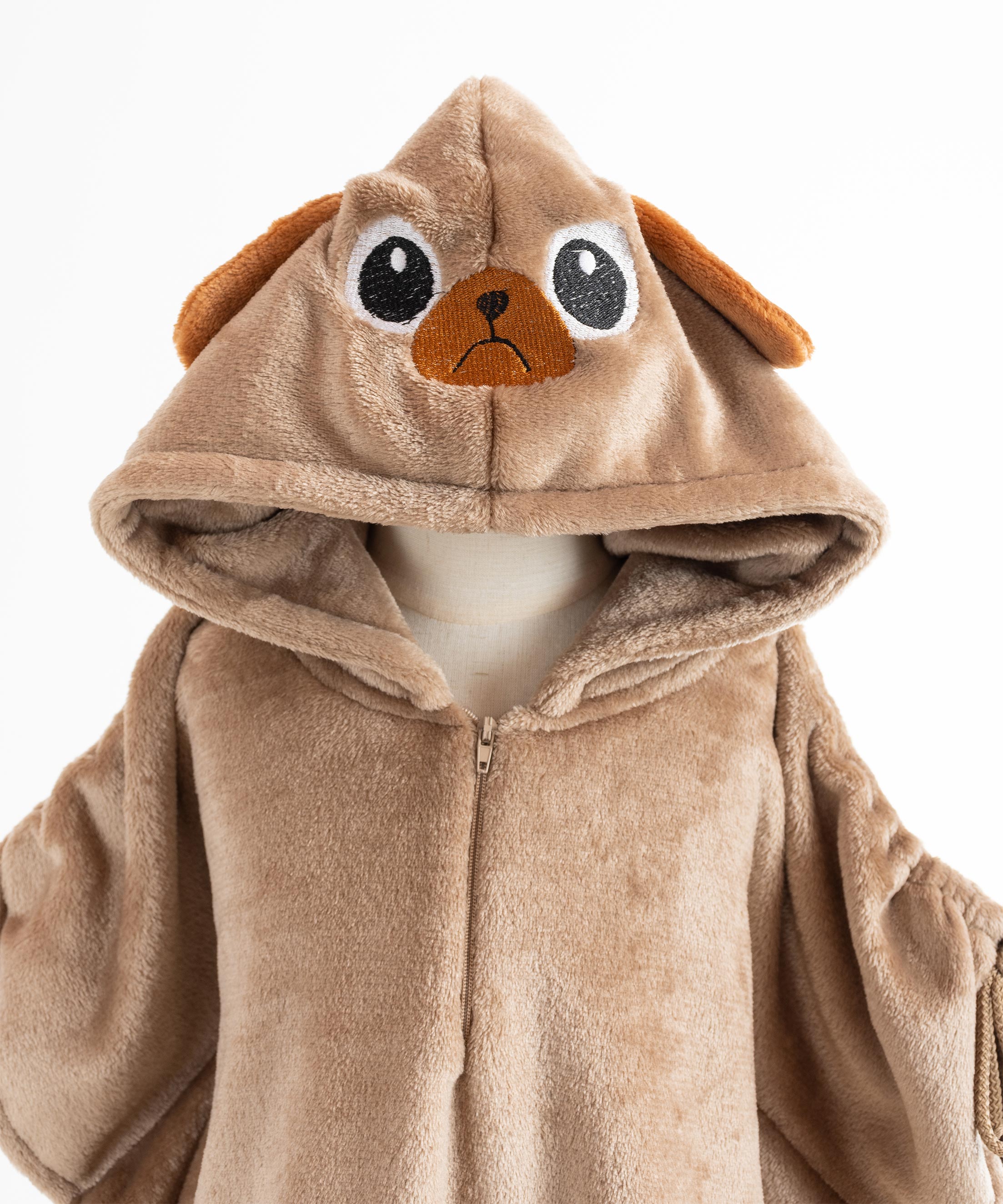 Ruana de Perrito Pug Dosmicos