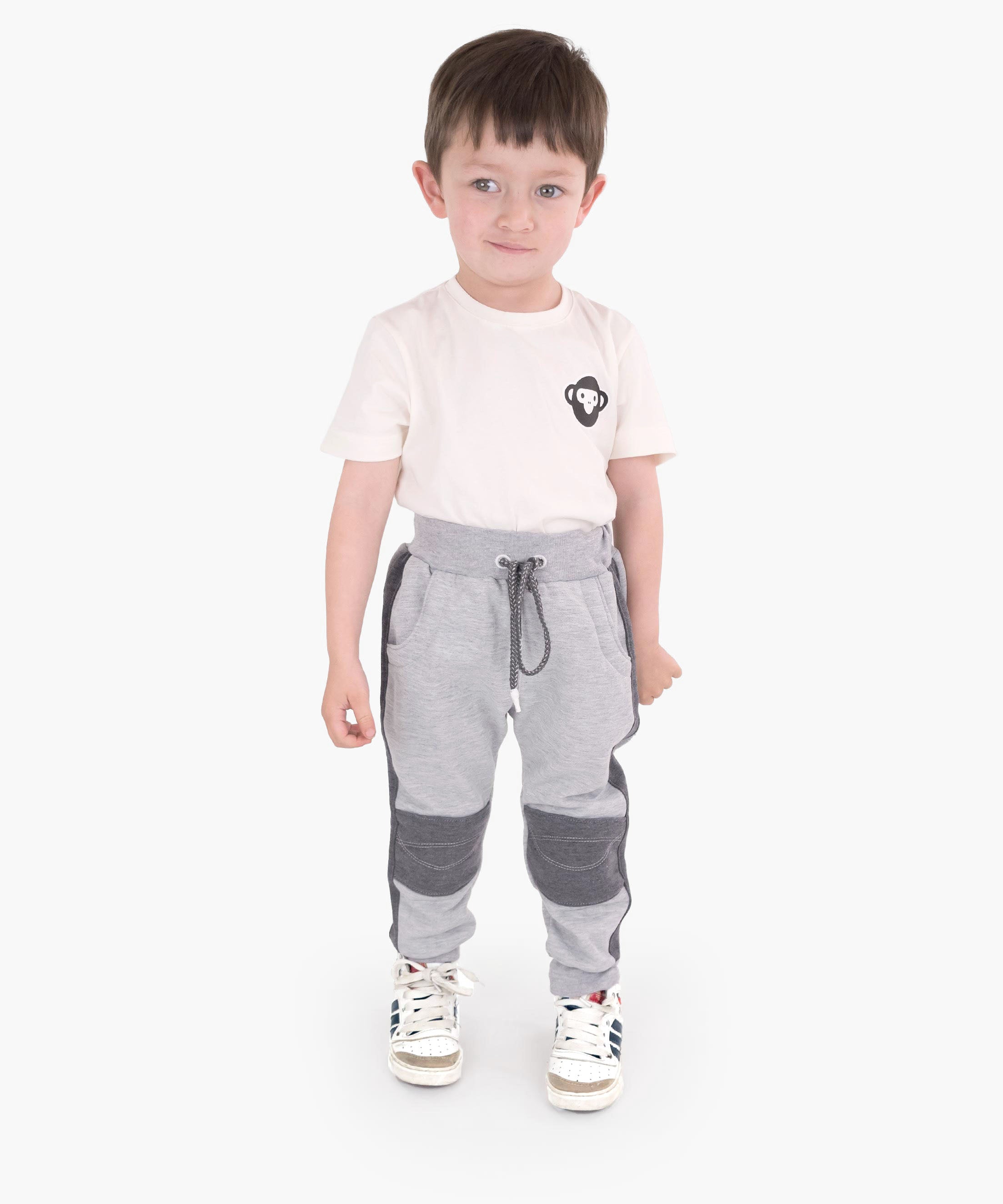 Pantalón de Sudadera con Rodilleras Protectoras