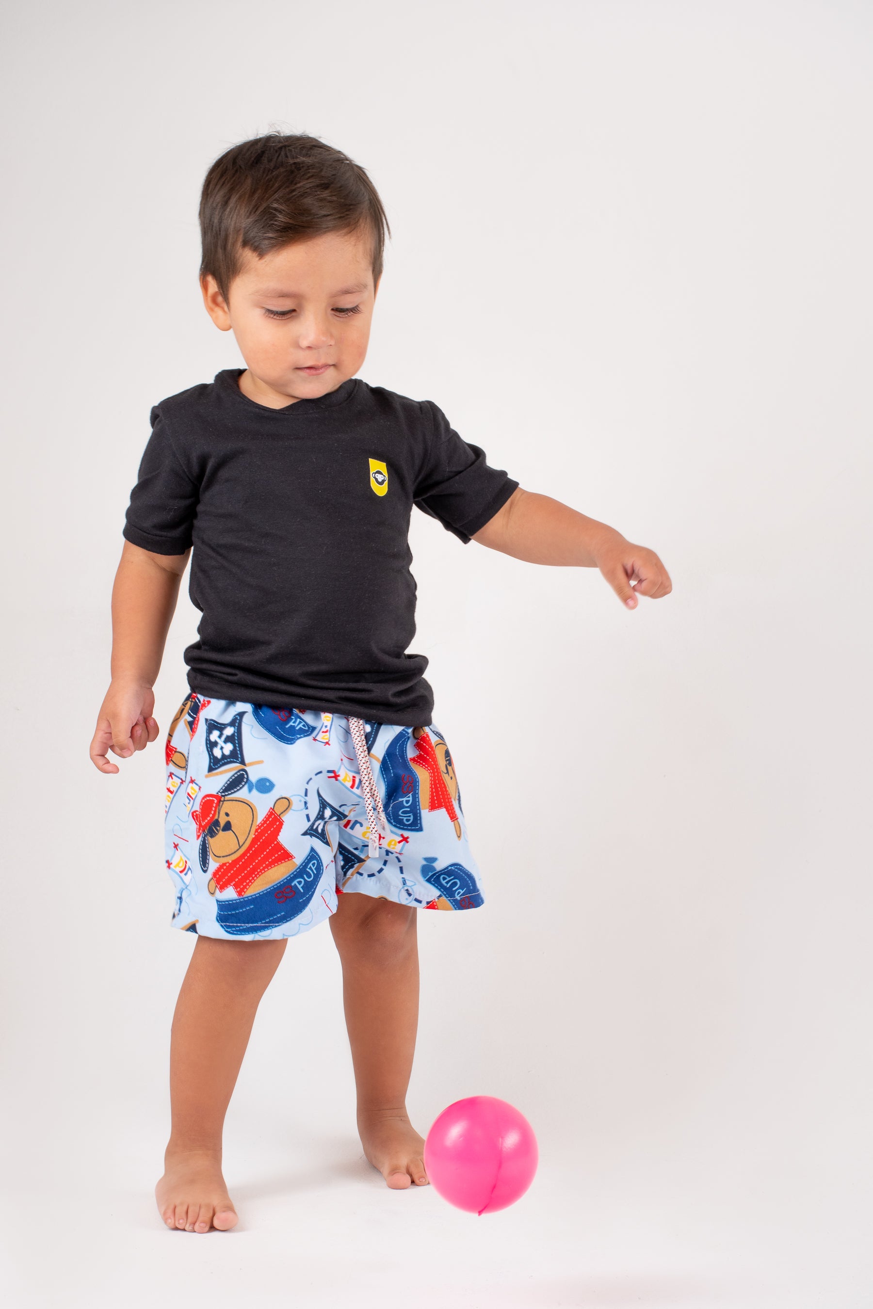 Pantaloneta Playera Perritos para Niños