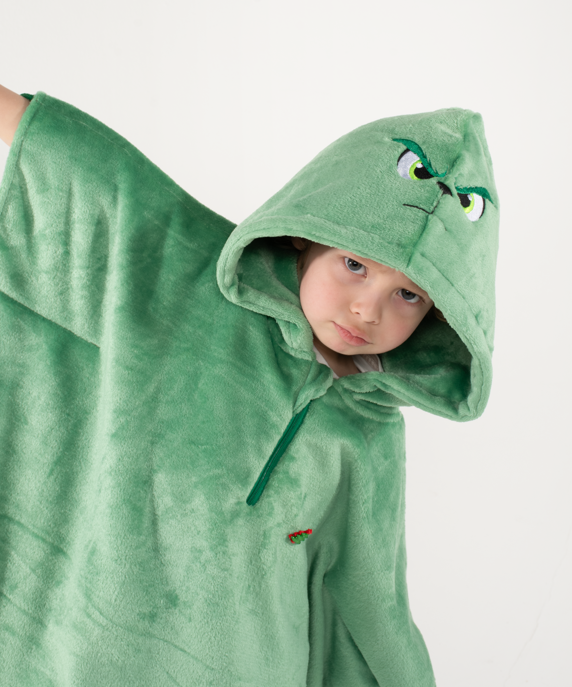 Ruana Grinch - Navidad