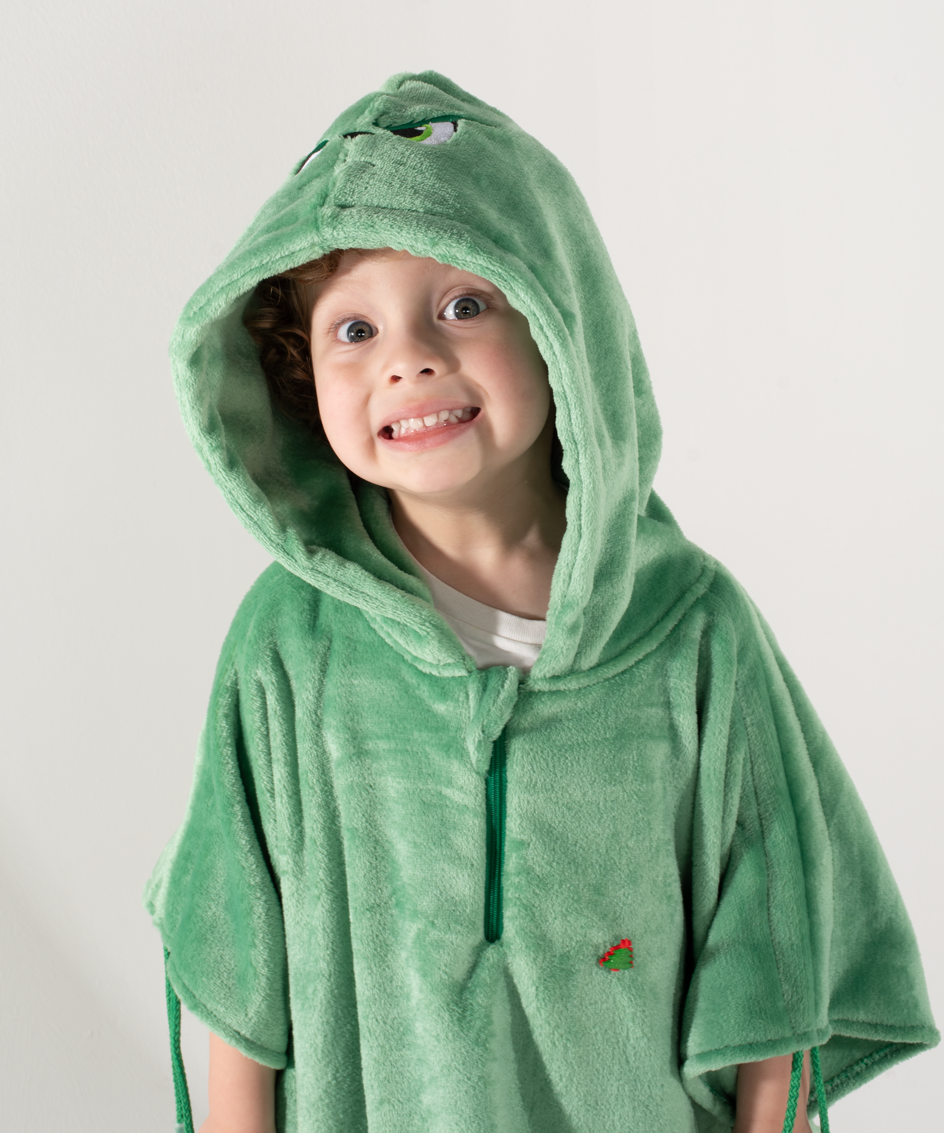 Ruana Grinch - Navidad