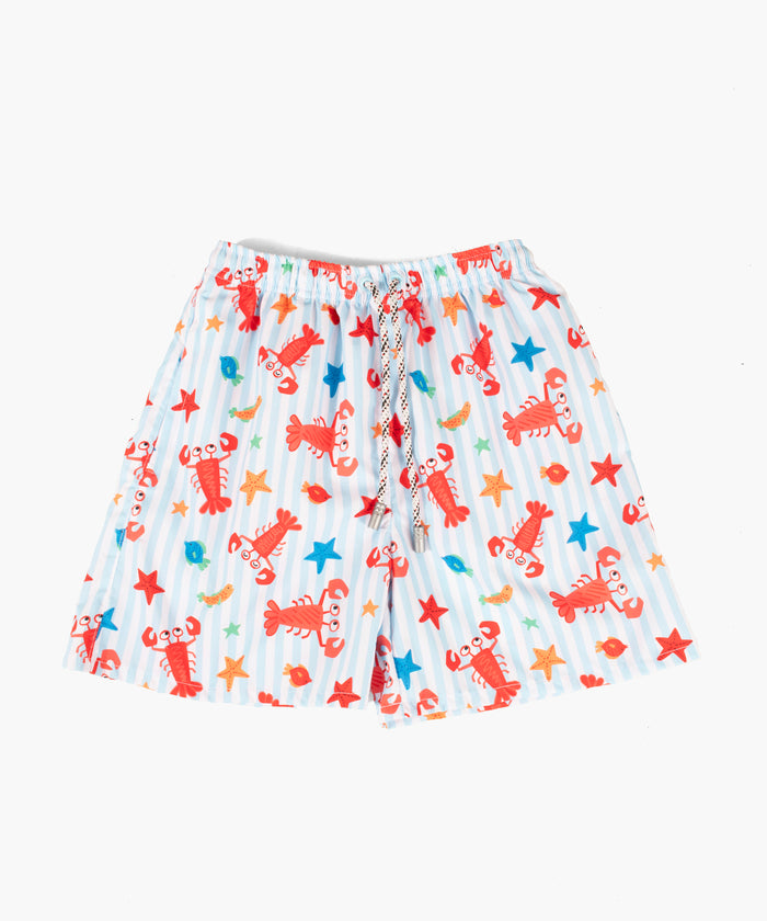 Pantaloneta Arrecife Para Niños