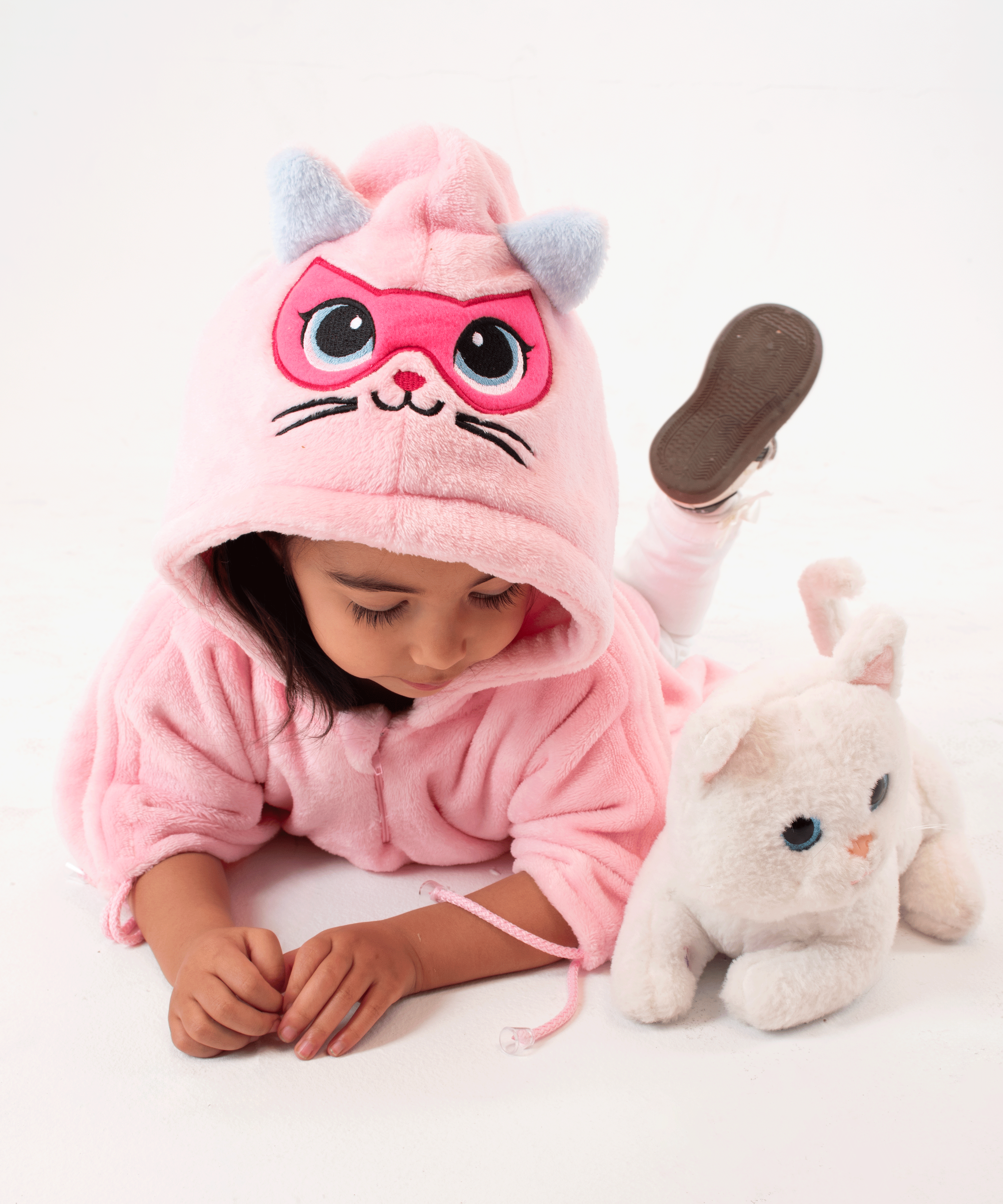 Ruana de Super Gatica Pink