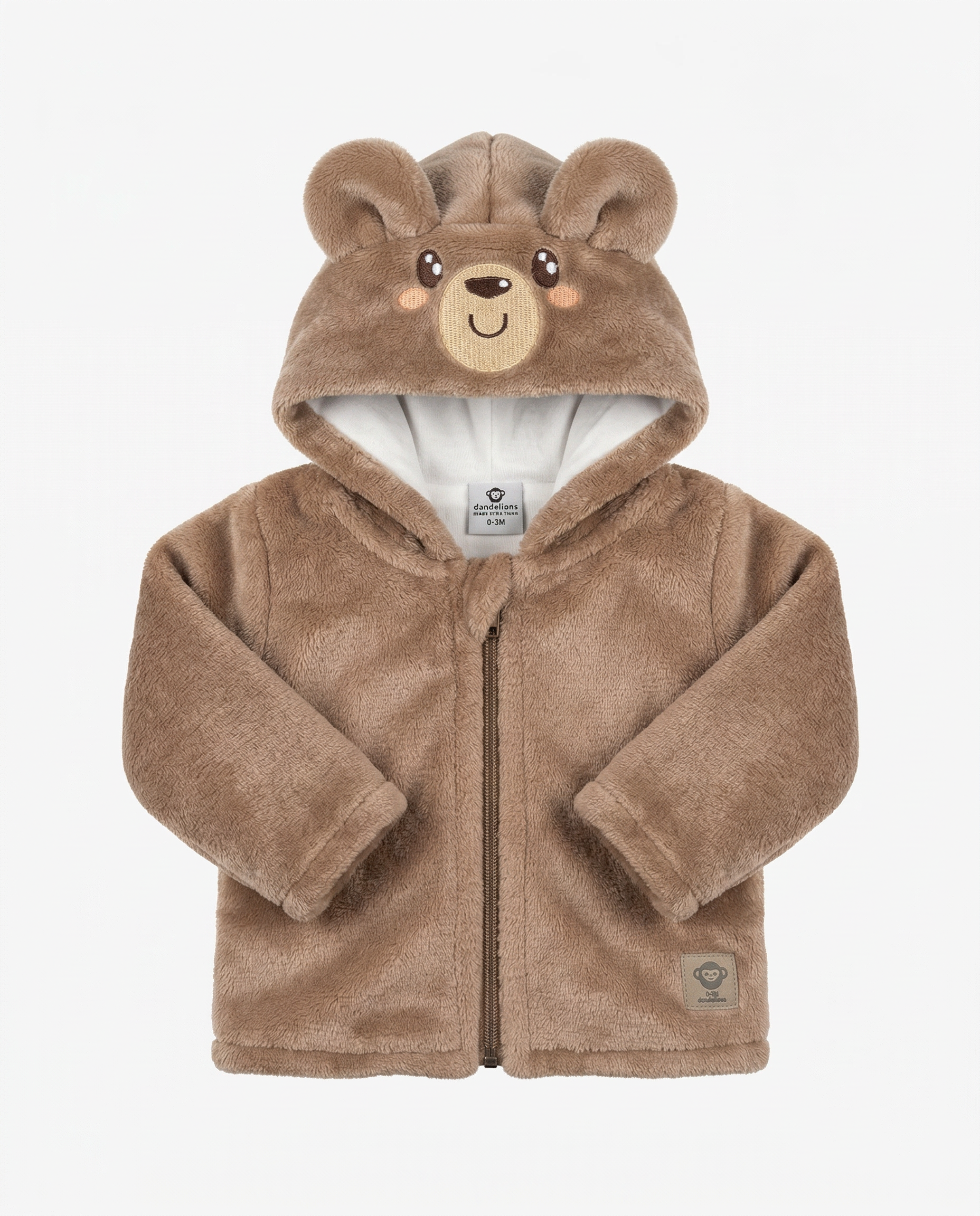 Chaqueta Bebé Osito Camel