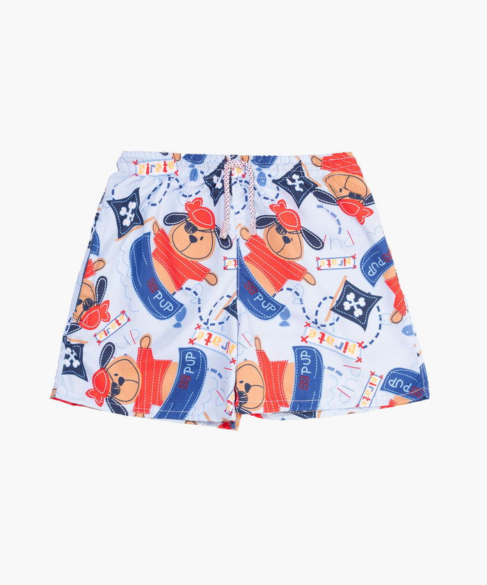 Pantaloneta Playera Perritos para Niños