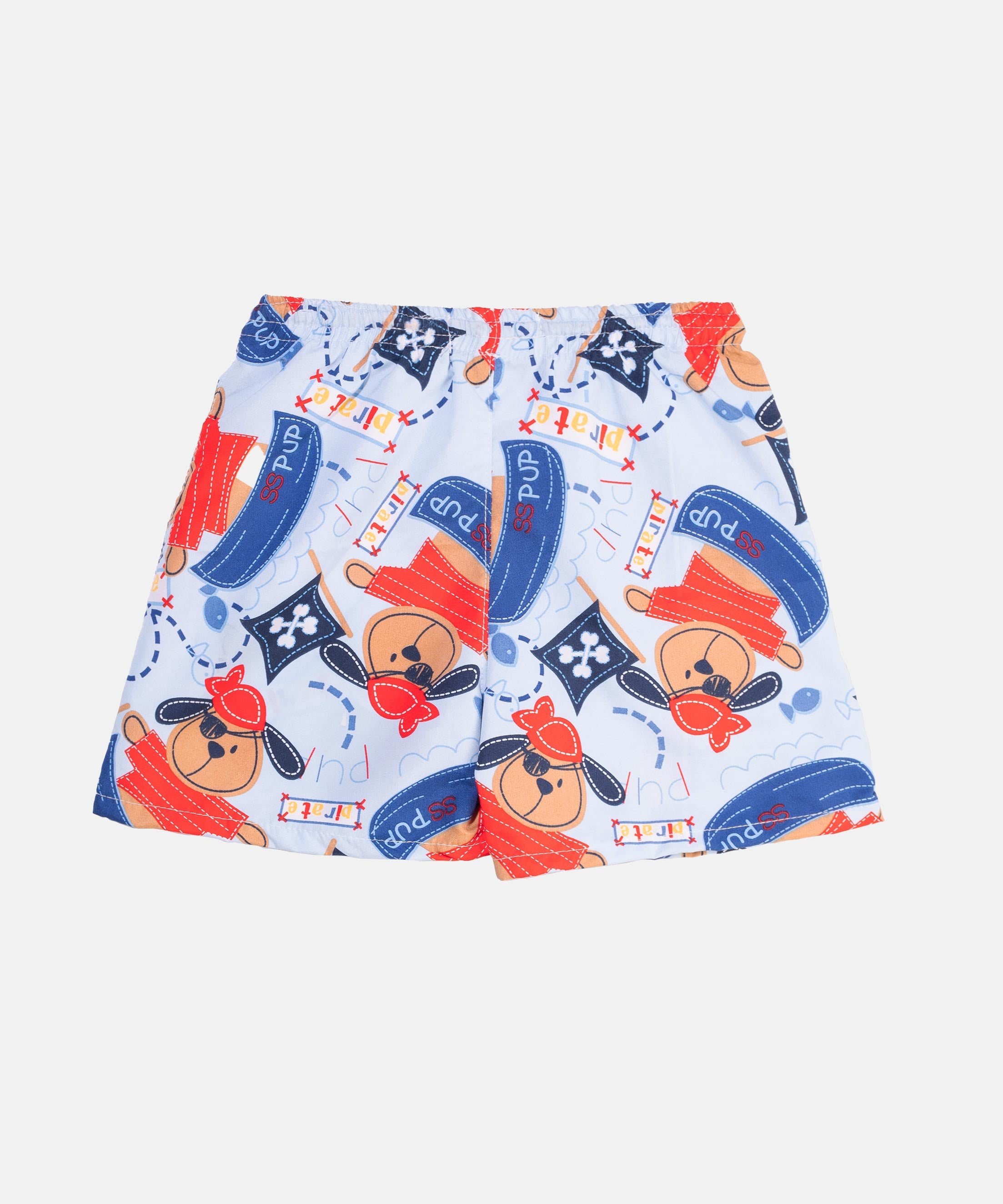 Pantaloneta Playera Perritos para Niños