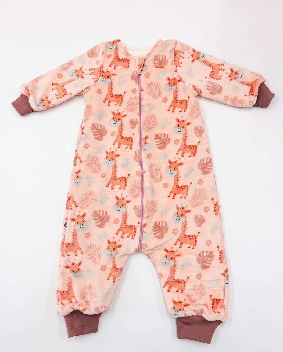 Sleeping Walker con mangas Jirafas rosé TOG 2.0